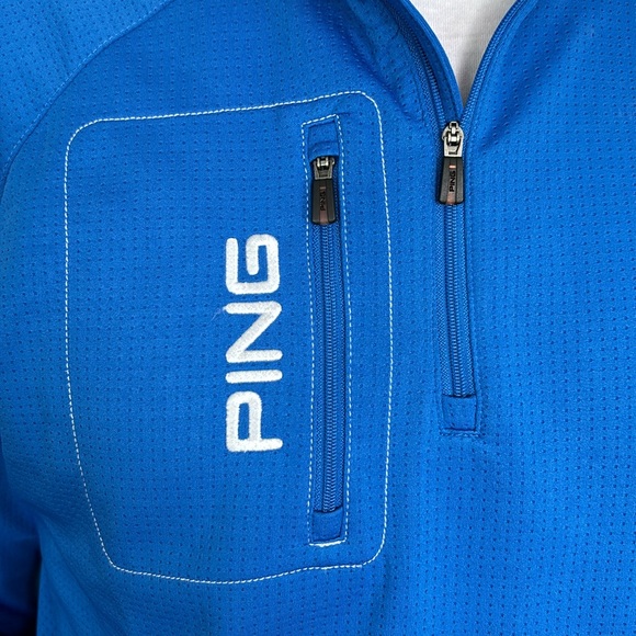Men’s Ping Quarter Zip Golf Midlayer - Picture 5 of 7